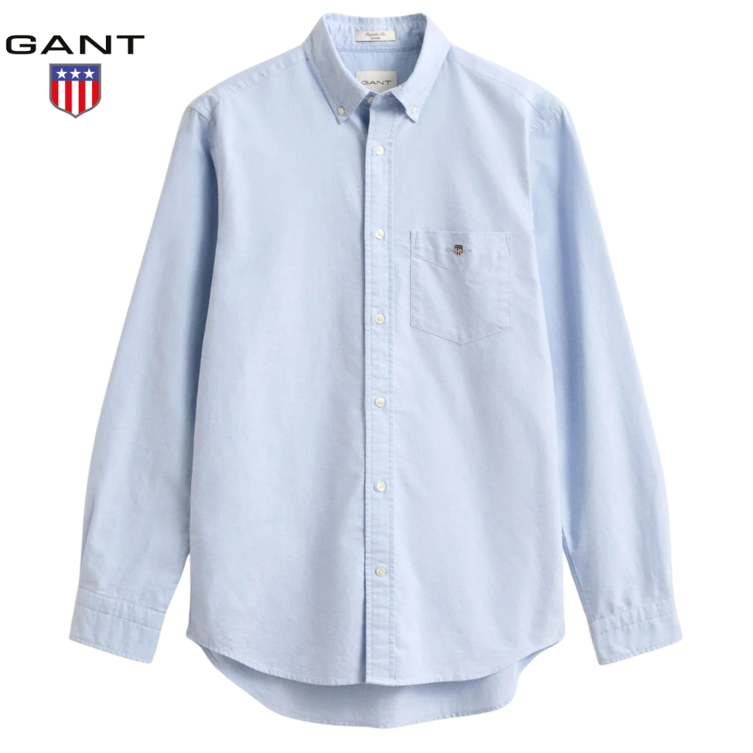 Gant Classic Poplin Shirt Blue
