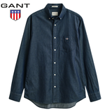 Gant Indigo Shirt Navy