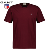 Gant Shield Logo Classic Grape T-Shirt Wine