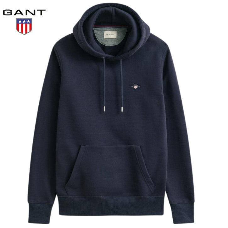 Gant Shield Navy Hoodie Navy