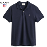 Gant Shield Pique Navy Polo Shirt Navy
