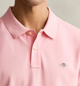 Gant Shield Pique Pink Polo Pink