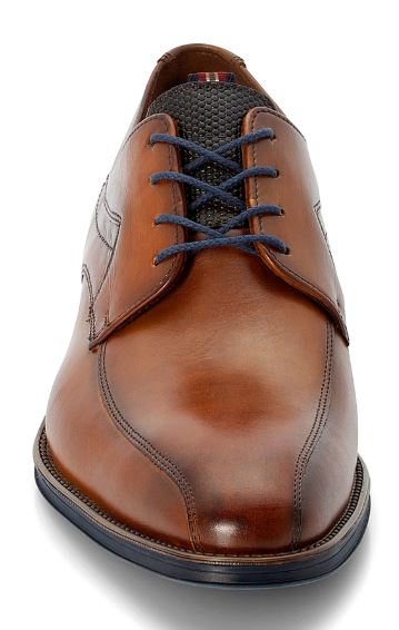 Lloyd Gerald Brandy Laced Shoe Brown