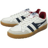 Gola Eagle 86 White & Navy Sneakers White