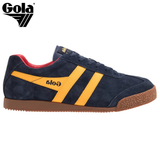 Gola Harrier Navy & Sun Red Trainer Navy