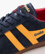 Gola Harrier Navy & Sun Red Trainer Navy