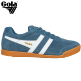 Gola Harrier Baltic And White Trainer Blue