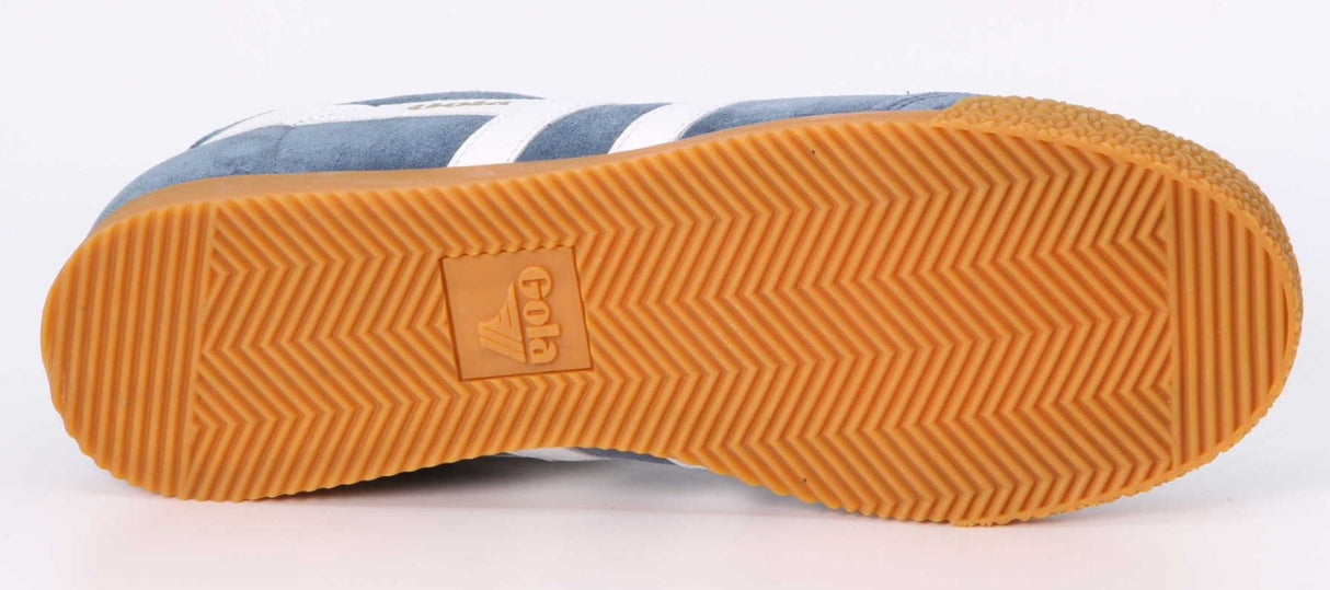 Gola Harrier Baltic And White Trainer Blue