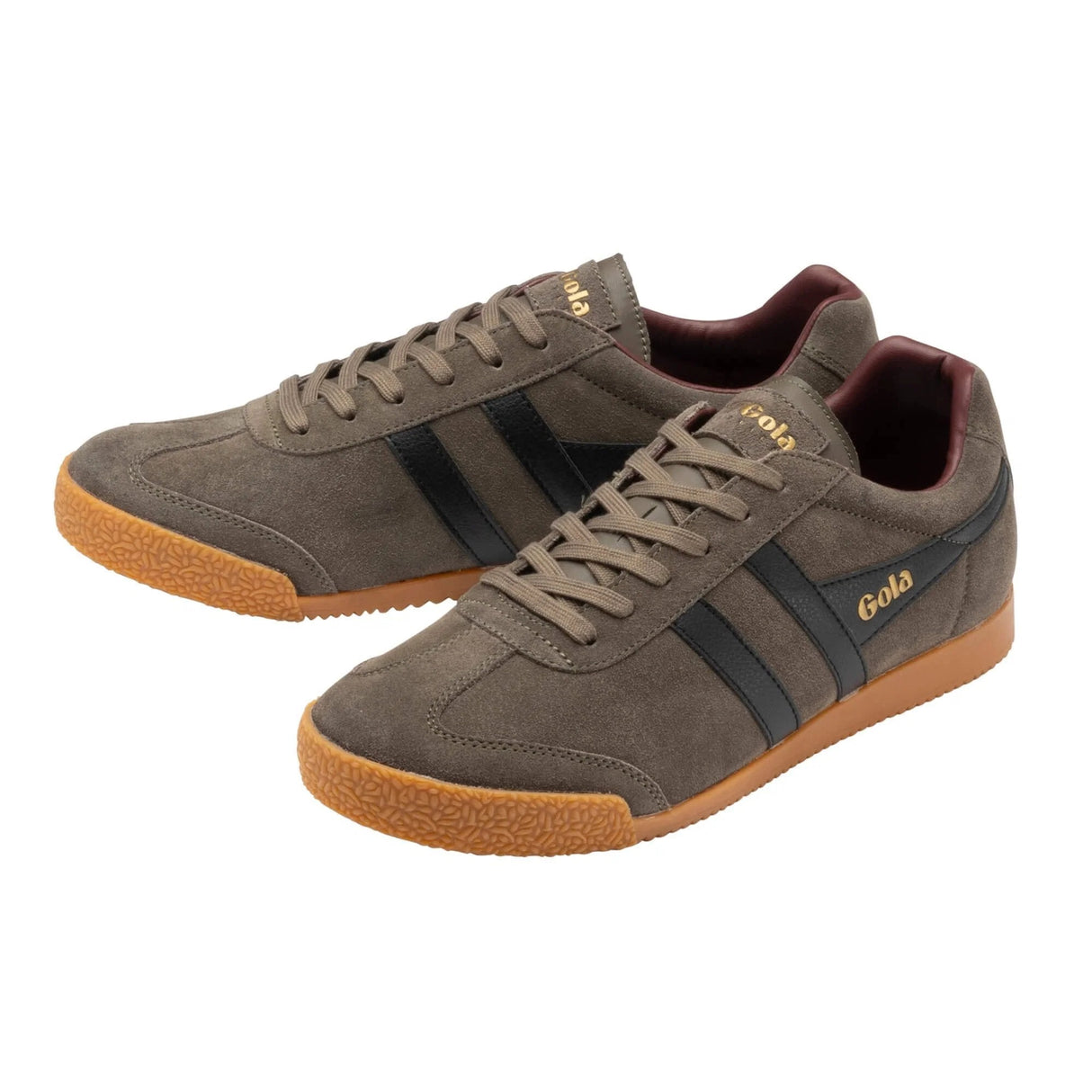 Gola Harrier Suede Brown Sneaker Brown