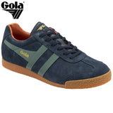 Gola Harrier Suede Navy & Sage Sneakers Navy