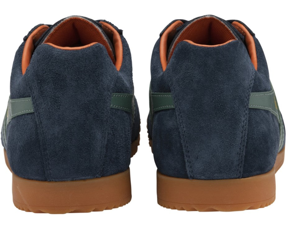 Gola Harrier Suede Navy & Sage Sneakers Navy