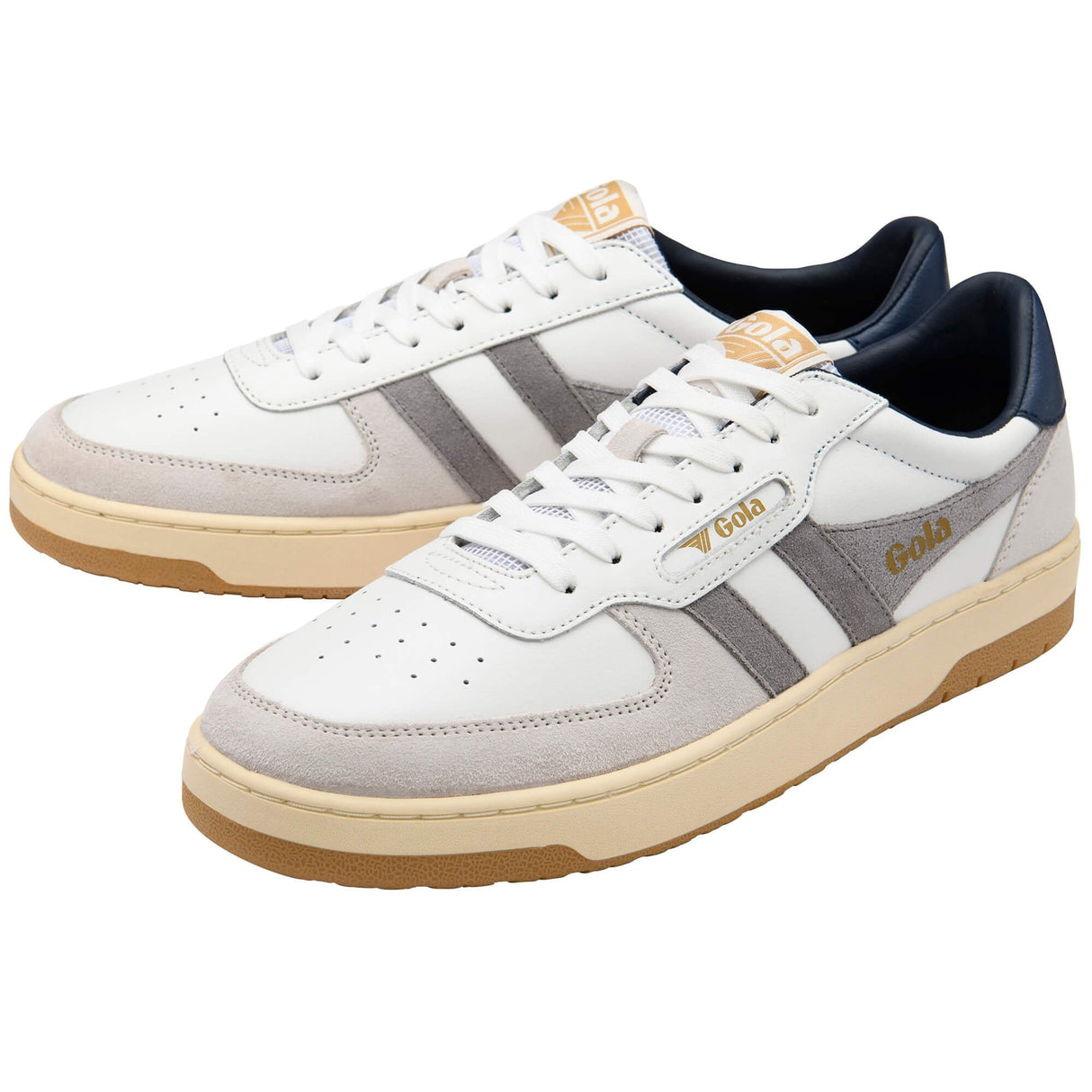 Gola Hawk White & Cement Sneakers White