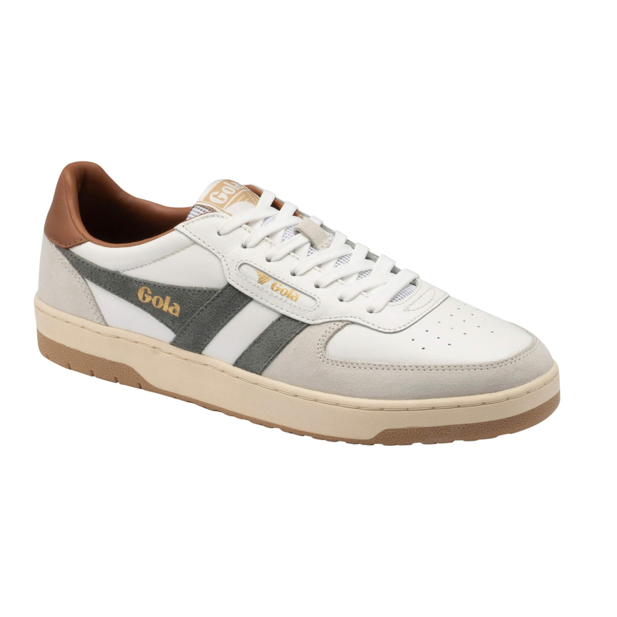 Gola Hawk White & Conifer Sneaker White