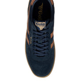 Gola Hawk Suede 86 Umber & Navy Shoe Navy