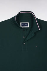Eden Park Piqué Cotton Green Poloshirt Green