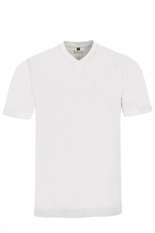 Hajo 2-Pk V-Neck White T-Shirts White