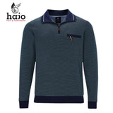 Hajo Stay Fresh Quarter Zip Sweatshirt Green