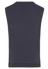 Hajo Navy Sleeveless Jumper Navy