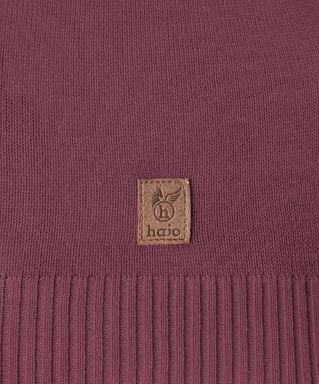 Hajo Sleeveless Wine Knit Wine