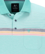 Hajo Stay Fresh Green Polo Green