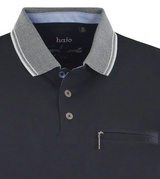 Hajo Stay Fresh Navy Polo Shirt Navy