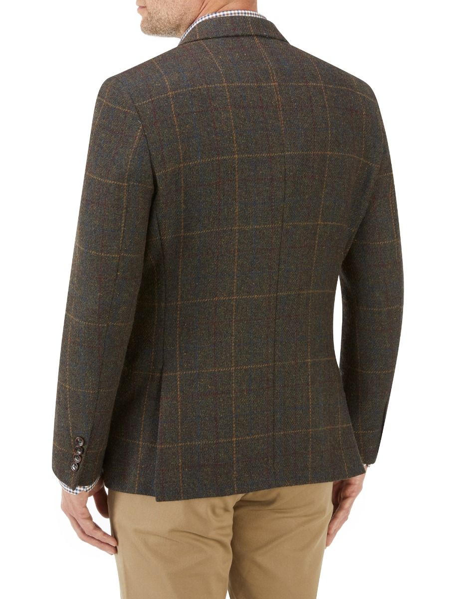 Skopes Hanagan Green Check Sports Jacket Green
