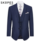 Skopes Harcourt Navy Suit Jacket Navy