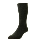 H.J. Hall Diabetic Wool Charcoal Socks Charcoal