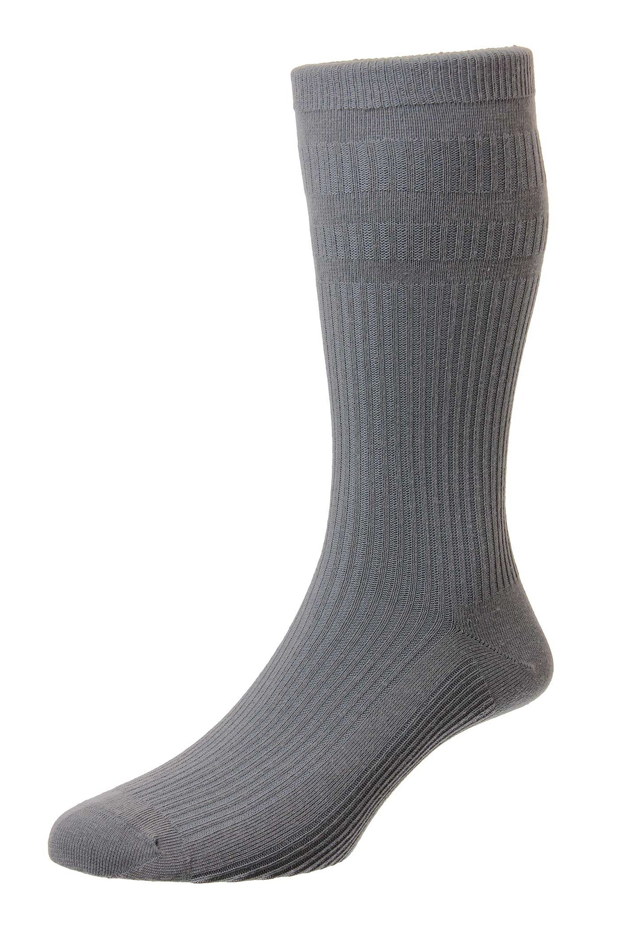 Hj Hall Soft Top Socks Grey