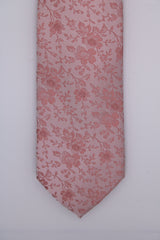 Hunter & Oak X-Long Light Pink Tie Pink