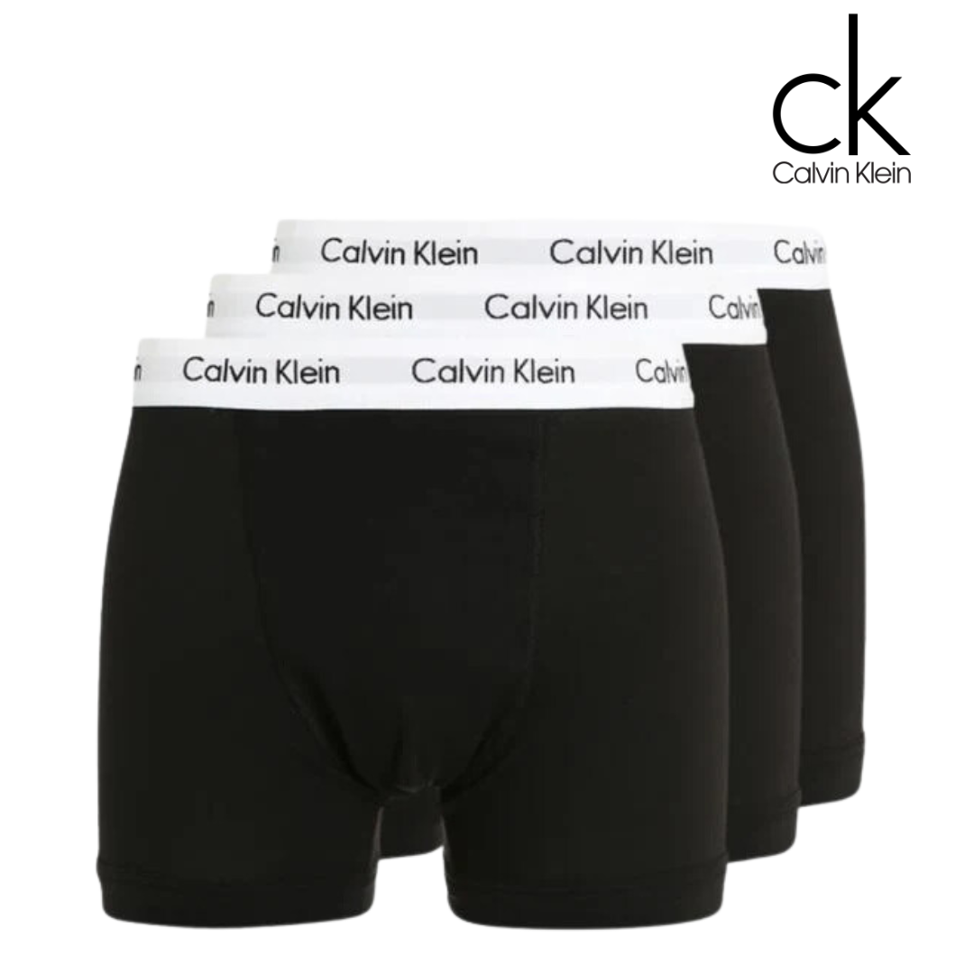 Calvin Klein 3-Pack Boxer Brief Black Black