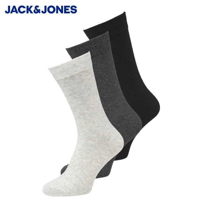 Jack & Jones 3-Pack Mixed Socks Black