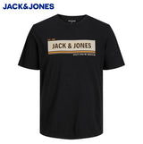 Jack & Jones Adam Black Crew Neck Tee Black