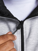 Jack & Jones Air Light Grey Hoodie Grey