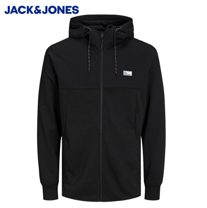 Jack & Jack Air 22 Black Zip Hoodie Black
