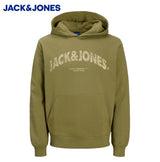 Jack & Jones Almeria Logo Cedar Hoodie Green