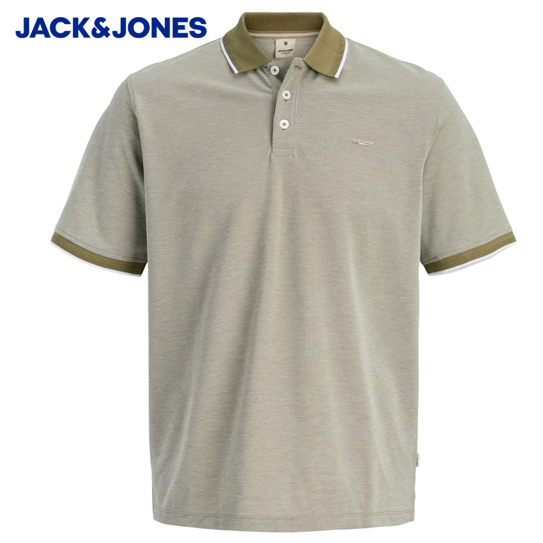 Jack & Jones Alves Olive Polo Shirt Green