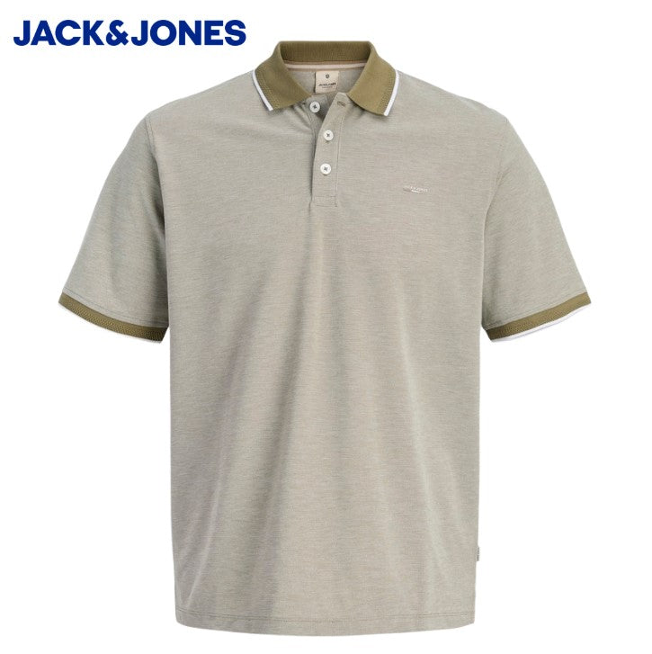 Jack & Jones Alves Olive Polo Shirt Green