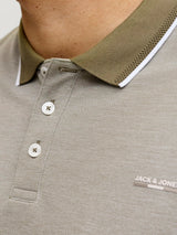 Jack & Jones Alves Olive Polo Shirt Green
