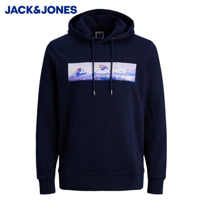 Jack & Jones Anniv Navy Sweat Hoodie Navy