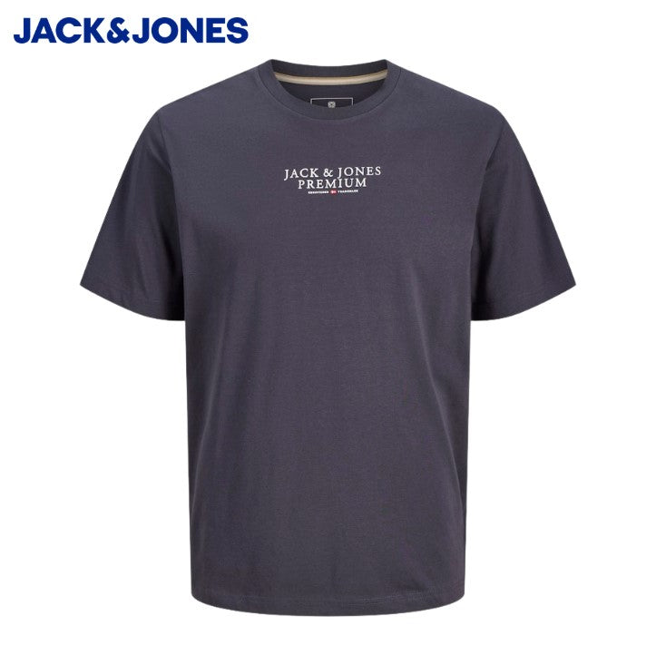 Jack & Jones Archie Logo Navy T-Shirt Navy