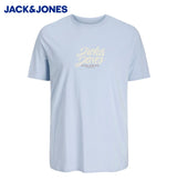 Jack & Jones Avira Logo Skyway T-Shirt Blue