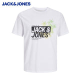 Jack & Jones Axon Logo White T-Shirt White