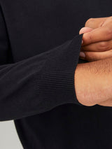 Jack & Jones Classic Crew Neck Knit Black