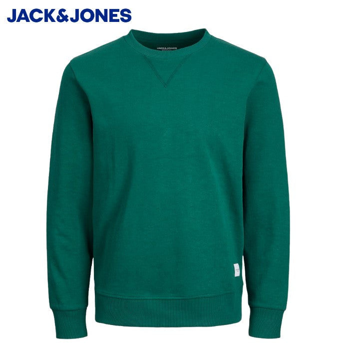 Jack & Jones Green Crew Neck Sweater Green