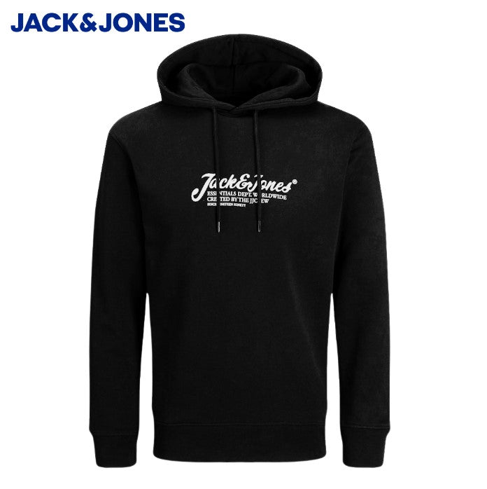 Jack & Jones Beau Sweat Black Hoodie Black