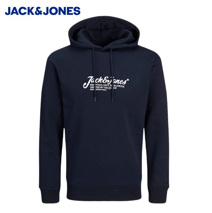 Jack & Jones Beau Sweat Navy Hoodie Navy