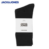 Jack & Jones 3-Pack Black Socks Black