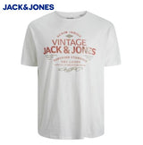 Jack & Jones Blubooster Print White Tee White