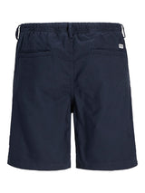 Jack & Jones Bondi Linen Mix Navy Shorts Navy